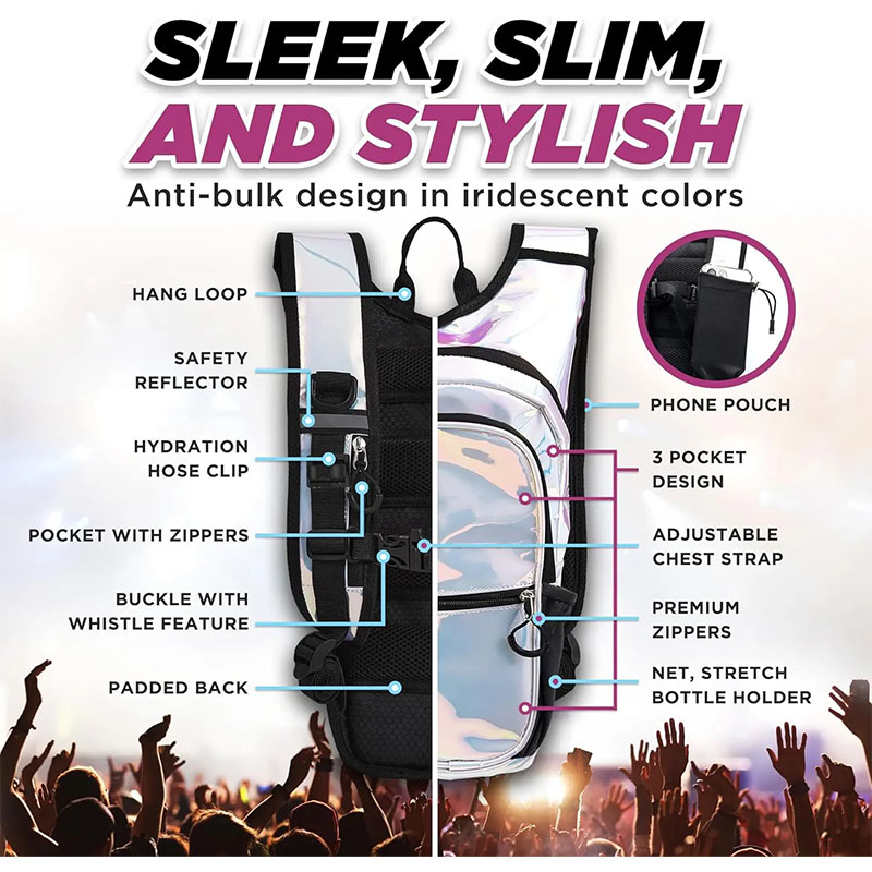 Wholesale Stylish Festival Hydration Pack for Holiday Factory