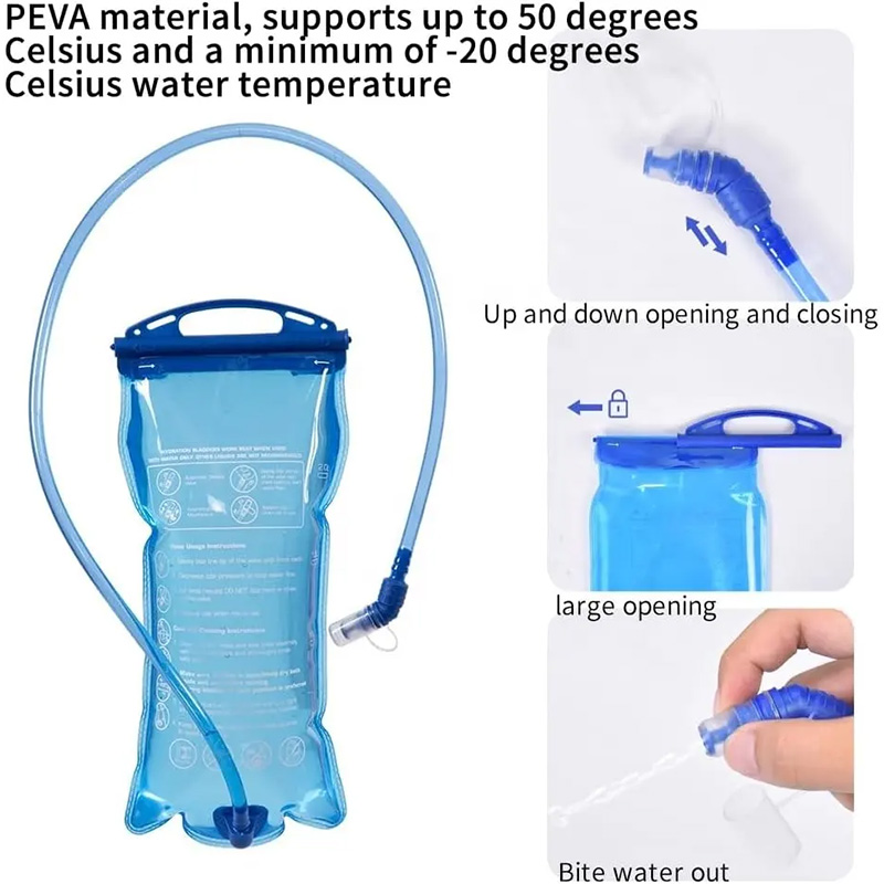 Custom 2L BPA Free Cycling Backpack for hydration bladder