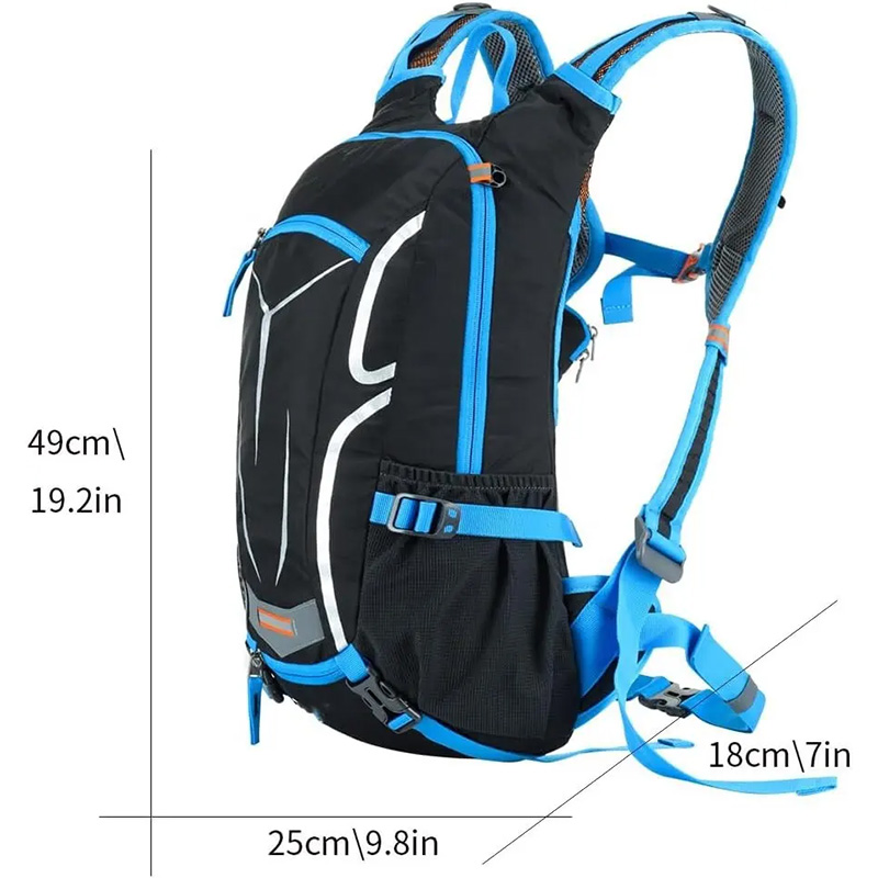 waterproof cycling backpack with rain cover factory