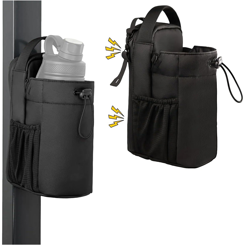 Custom Magnetic Gym Water Bottle Bag for Fitness Factory