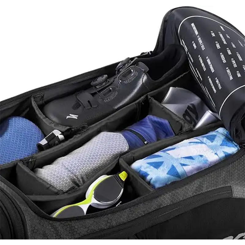 OEM Large capacity triathlon transition bag factory