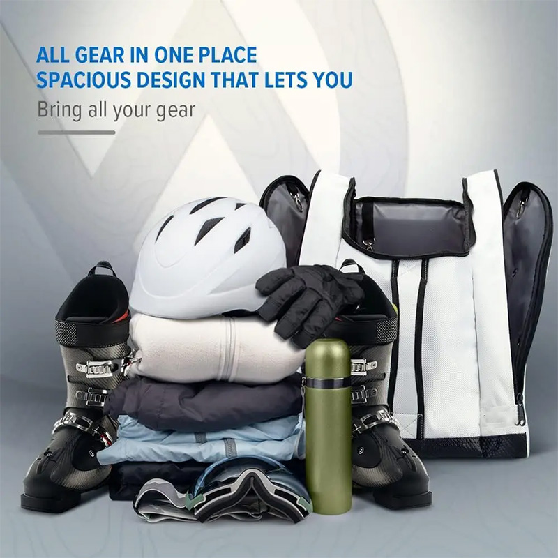 Innovative anti-cold snowboard ski boot backpack B2B supplier