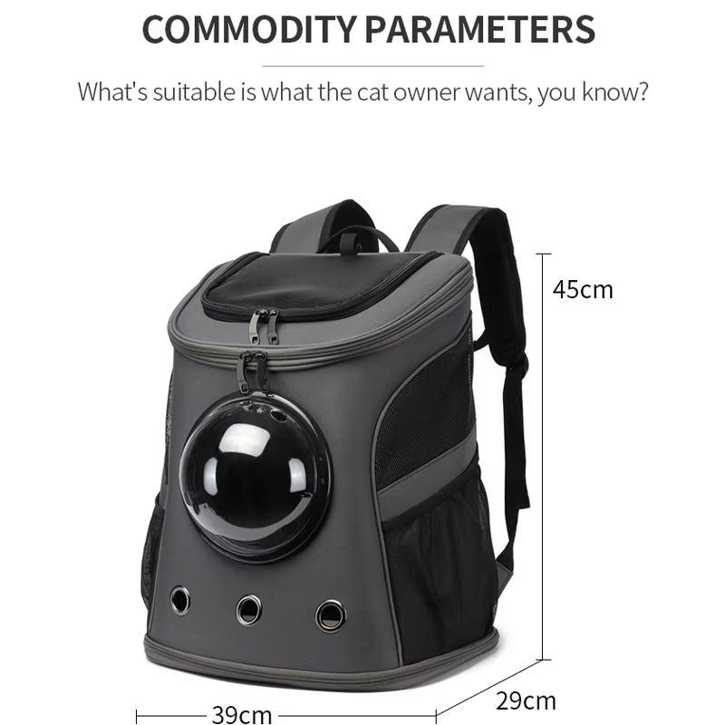 Wholesale airline approved pet travel cat carrier backpack supplier