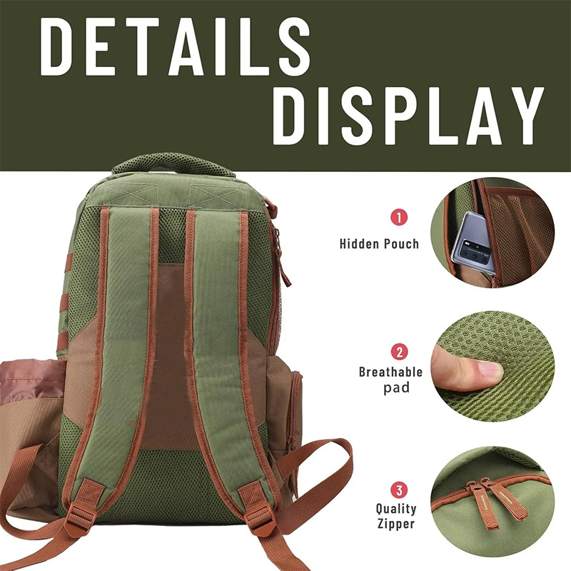 Custom Custom Frisbee Disc Golf Backpack Factory