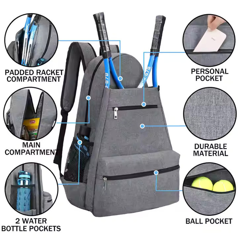 Tennis Backpack Large Capacity for player