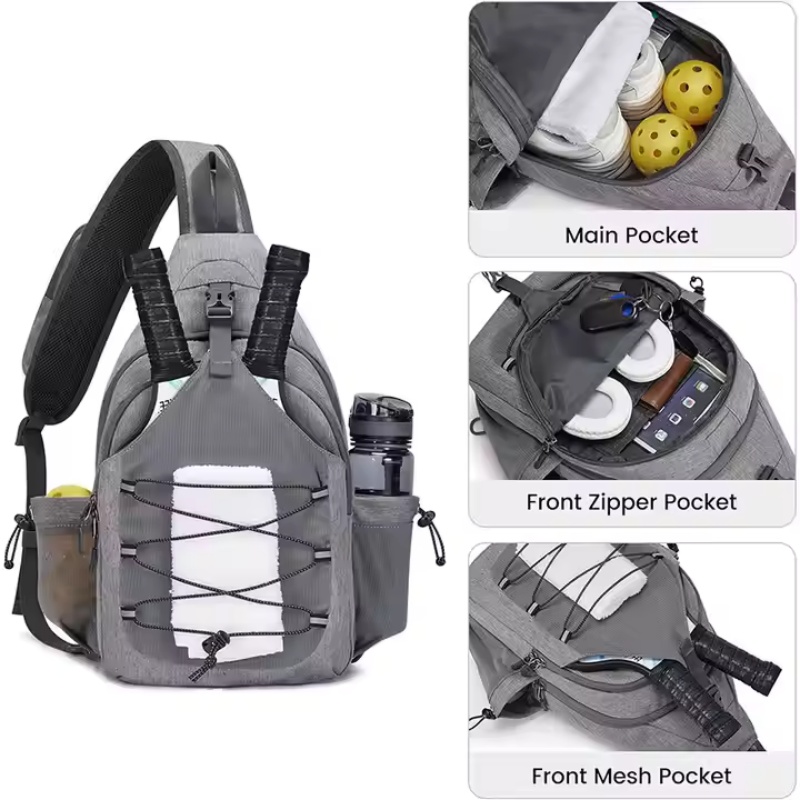 sports pickleball sling bag