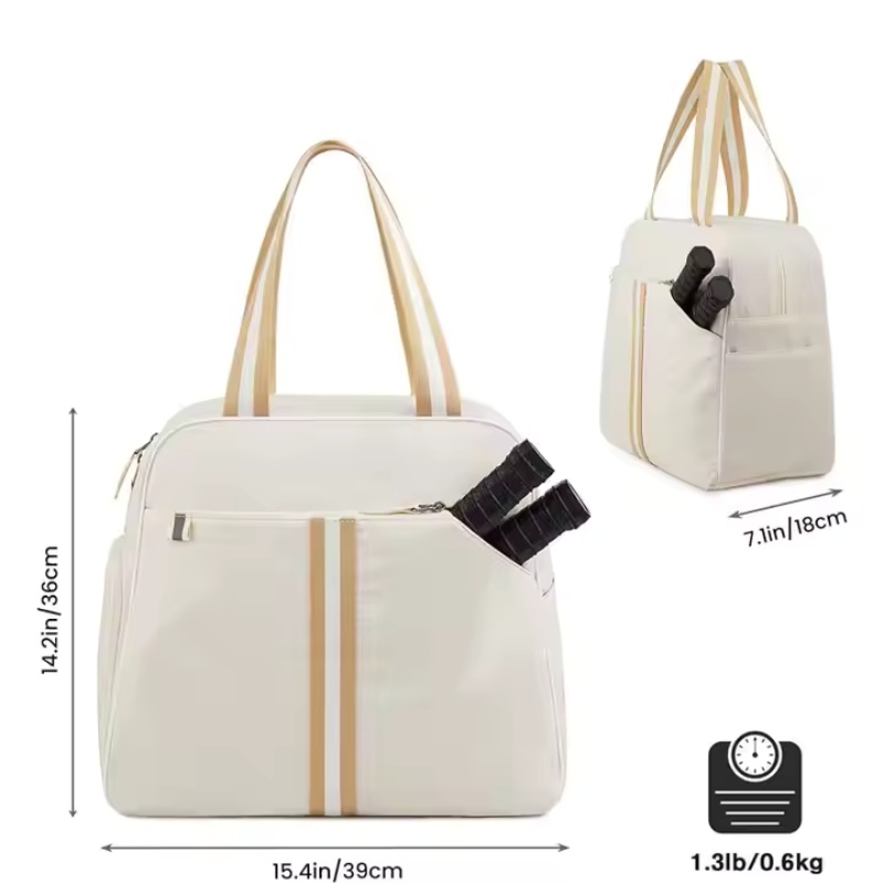 OEM pickleball bag with shoe compartment