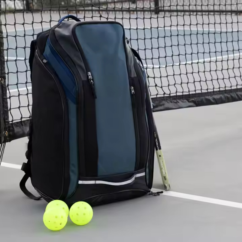 Custom Design Pickleball Backpack With Paddle Compartment