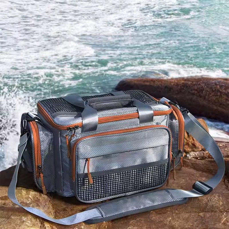 Heavy-duty fly fishing tackle bag