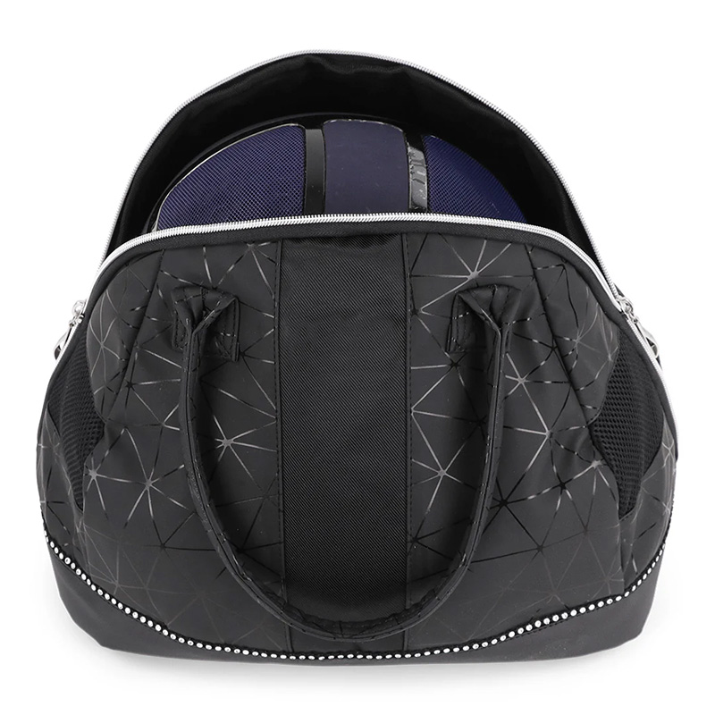 Wholesale Velvet Padded Equestrian Helmet Bag Vendor 