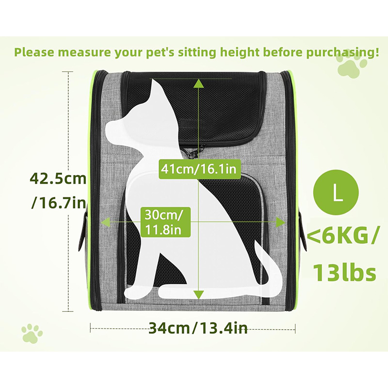 Expandable Pet Travel Backpack Supplier