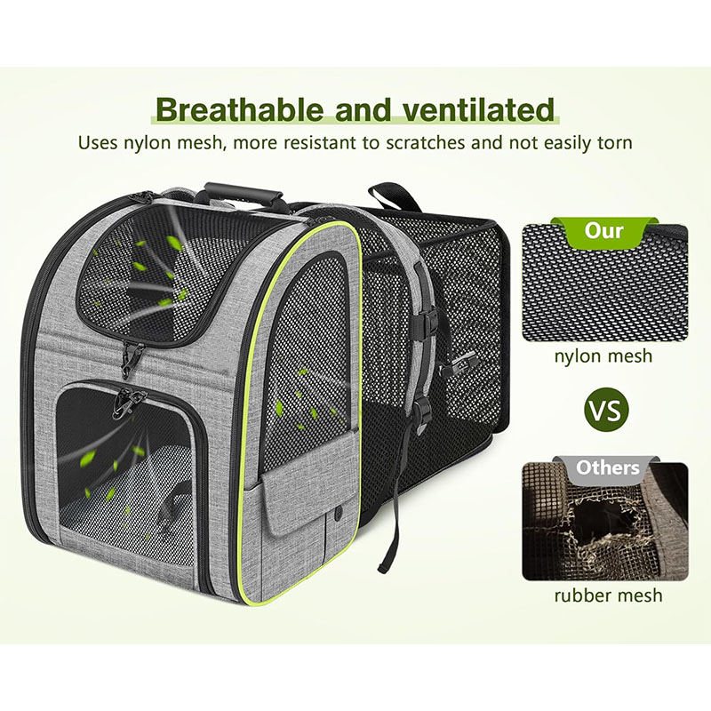 OEM Nylon Mesh Pet Travel Bag Supplier