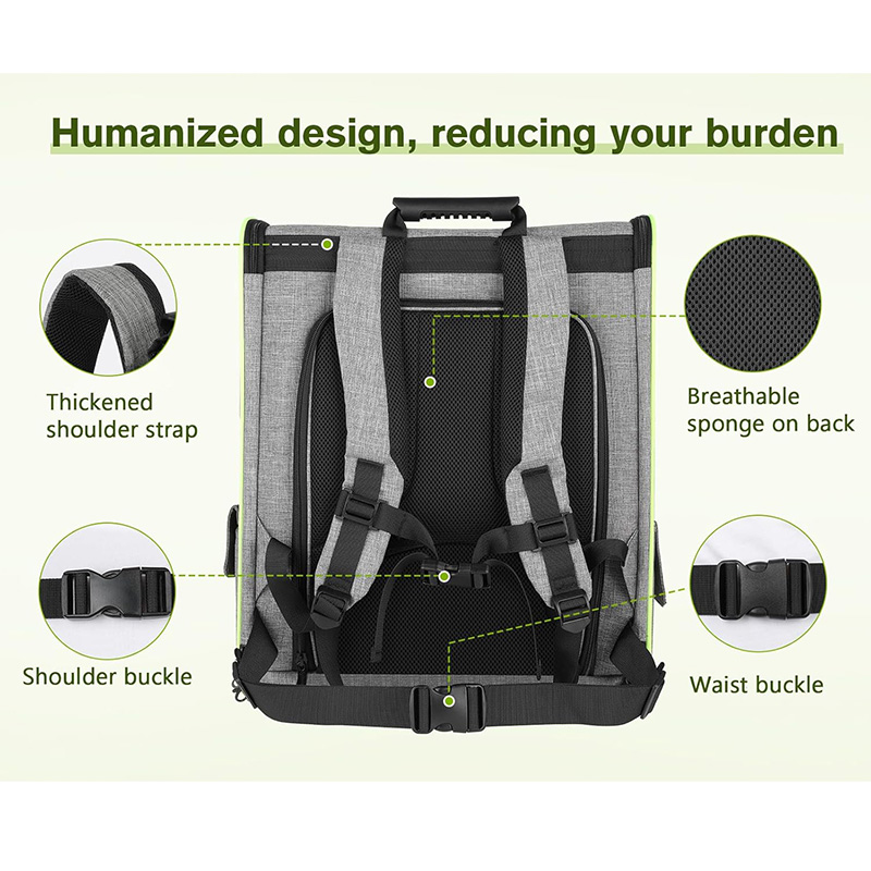 New Design Expandable Pet Travel Carrier Backpack Vendor