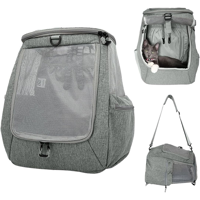 2 in 1 Convertible cat adventure backpack Supplier