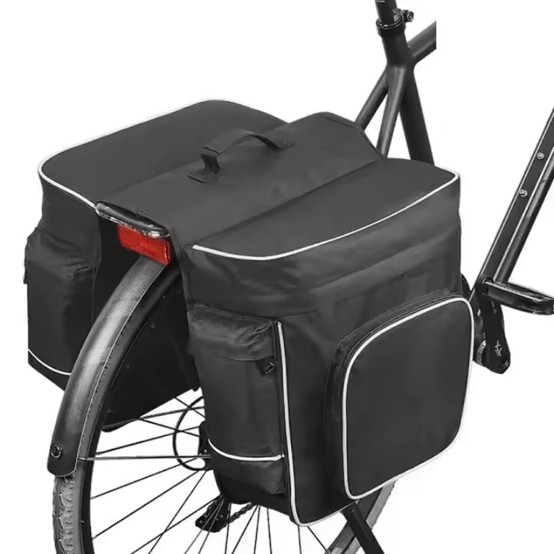 Bicycle luggage carrier for outdoor adventures
