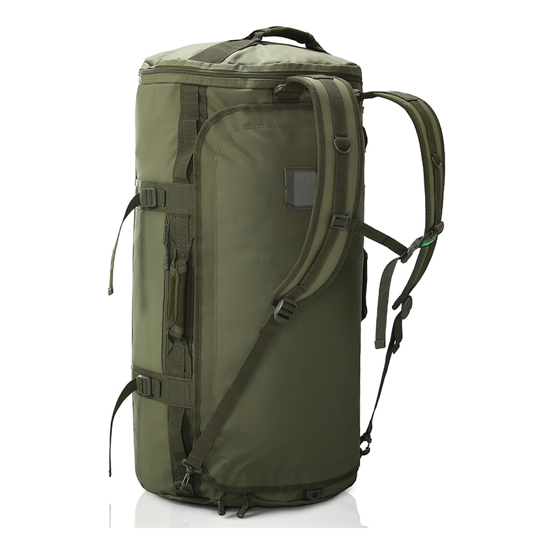 Custom Waterproof Tarpaulin Gym Duffel Backpack Factory