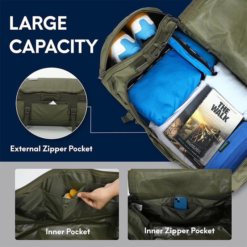 Convertible Gym Duffel Backpack Supplier