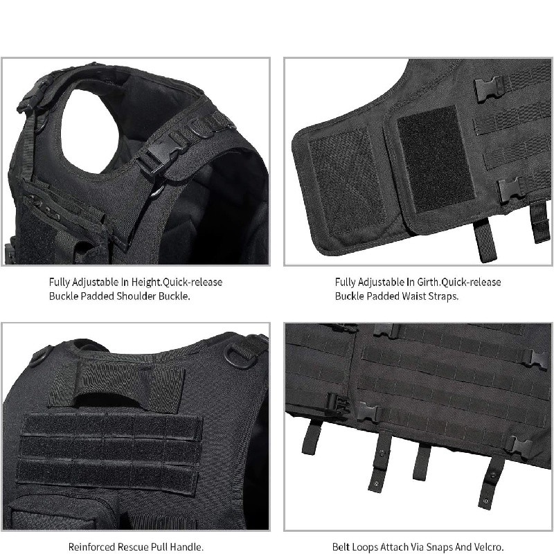 Military-grade plate carrier gear