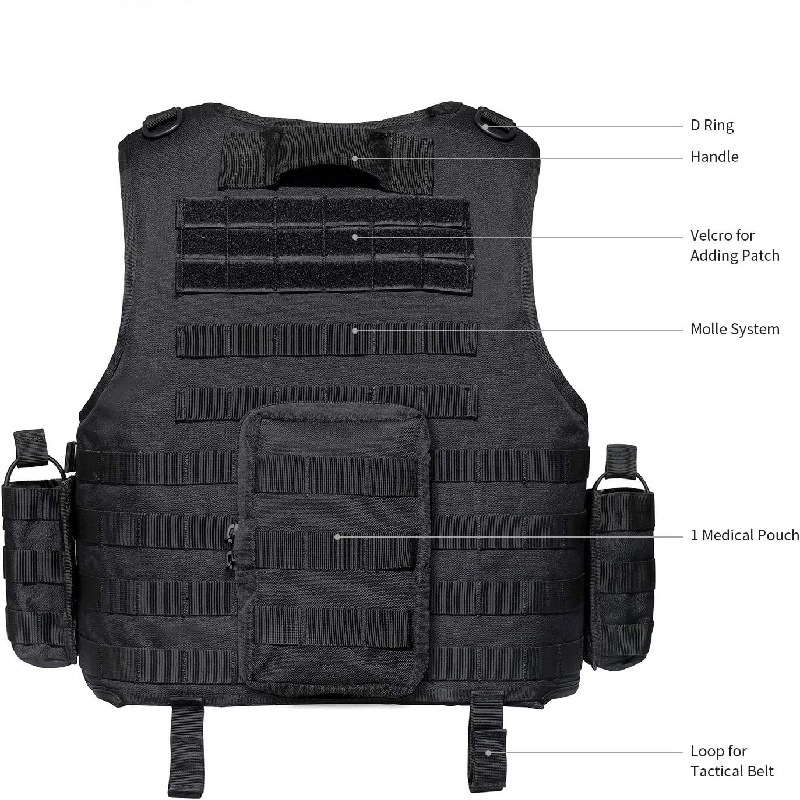 Durable plate carrier for hunting