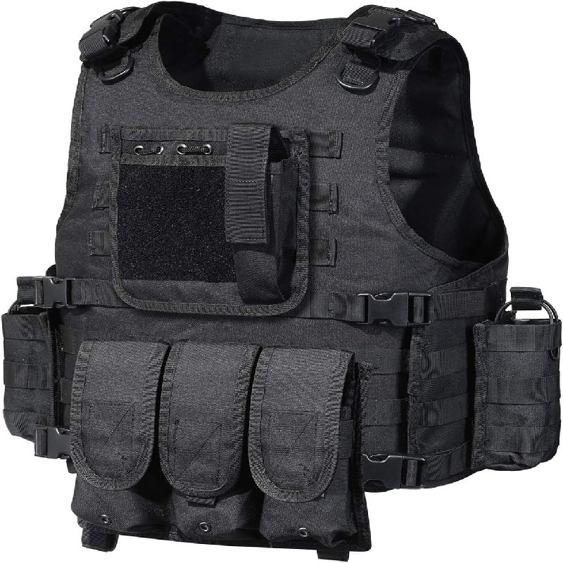 Heavy-duty hunting plate carrier vest