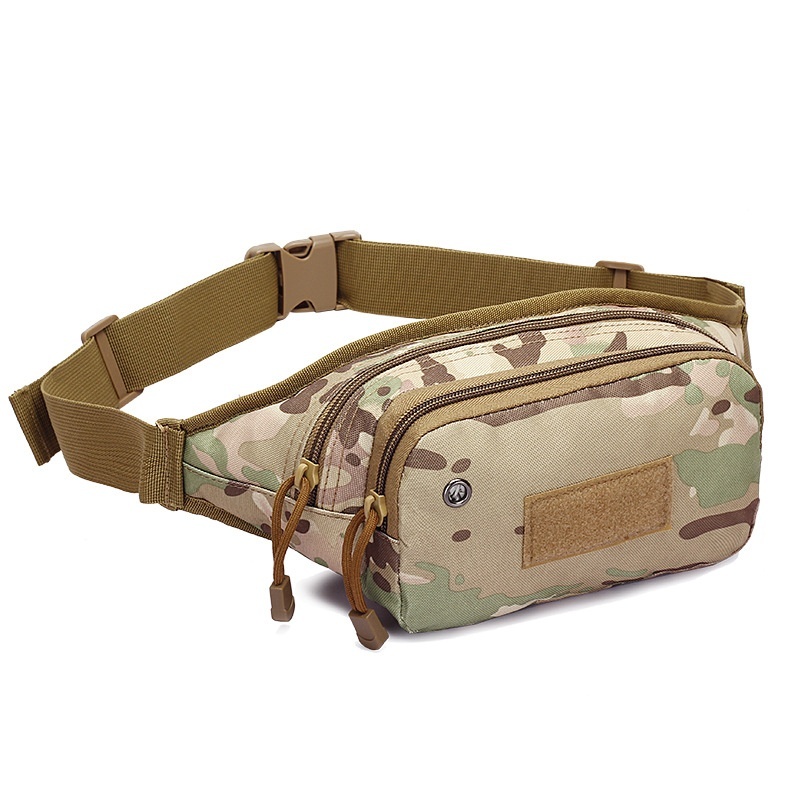 Nylon Tactical Waist Bag Features Durable Material