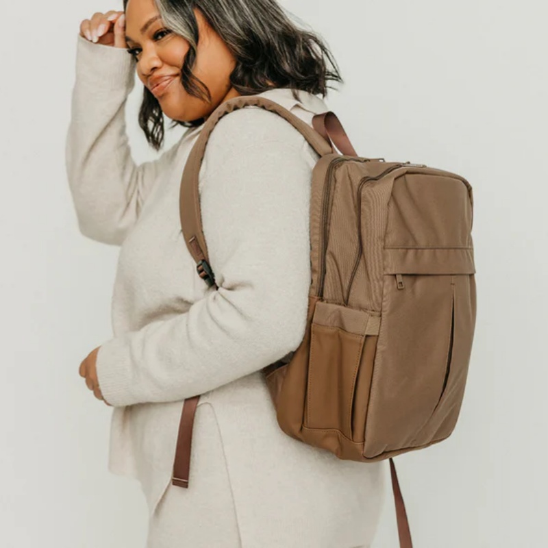 Versatile carry-on luggage sleeve backpack functionality