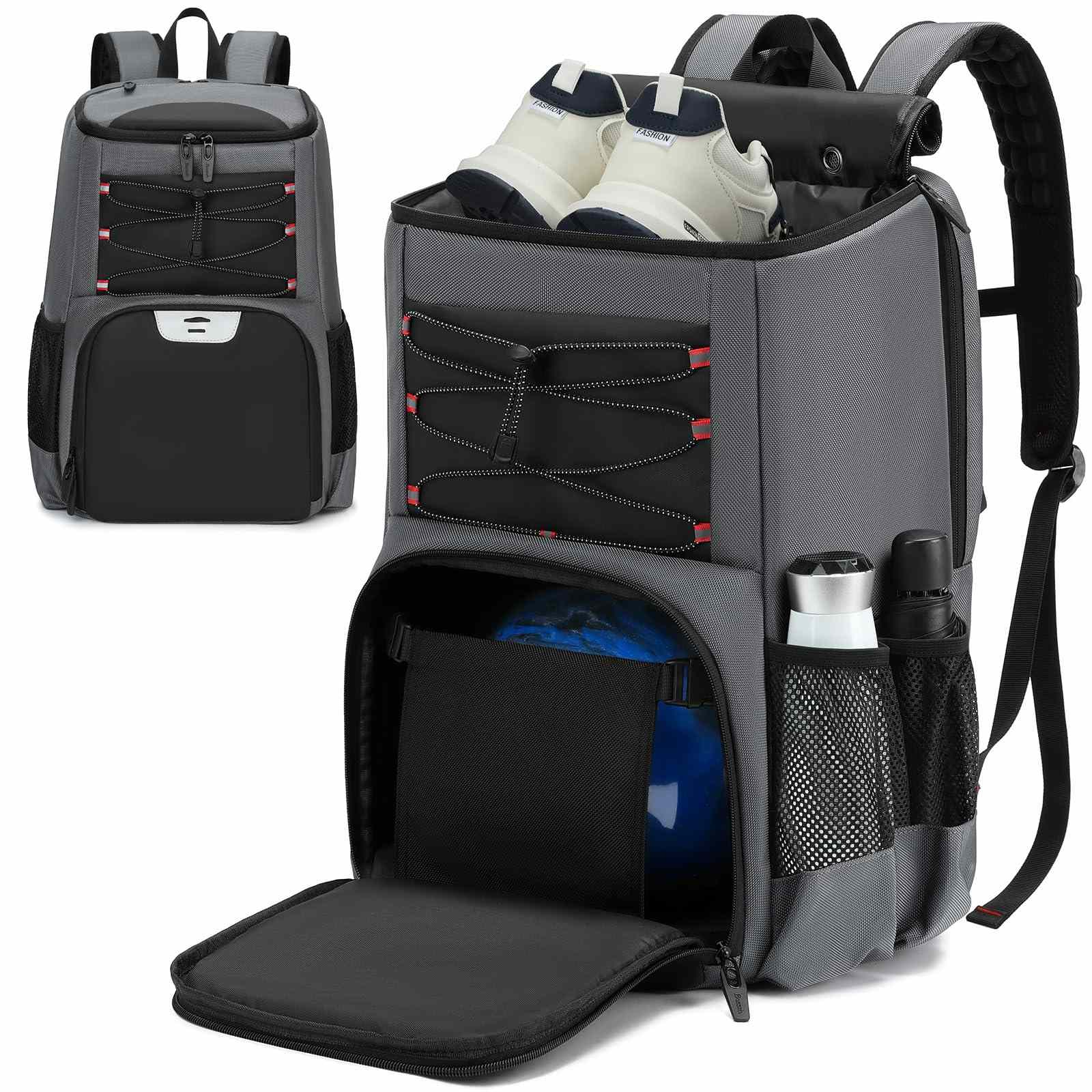 Fashionable bowling gear storage solution