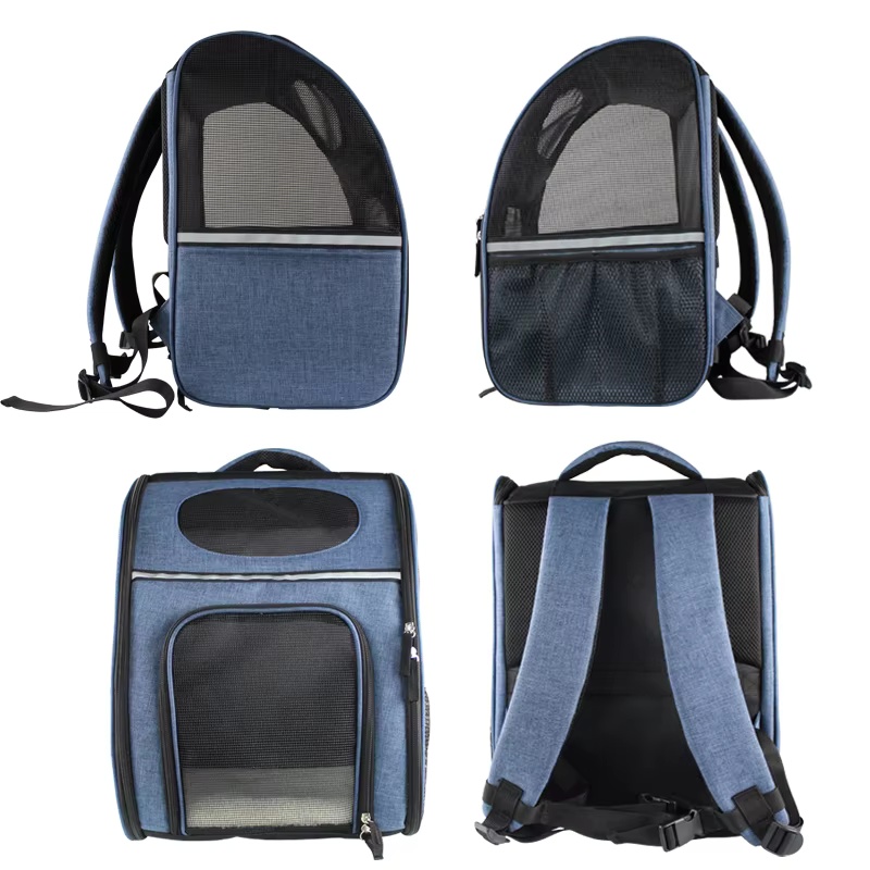 Lightweight pet backpack with comfortable straps