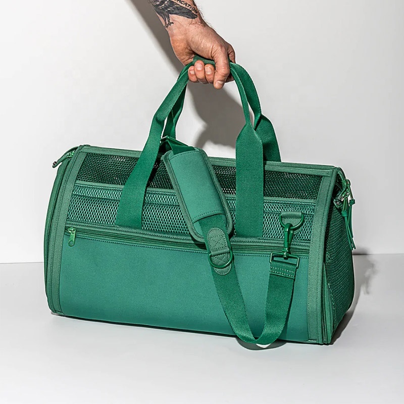 Transparent PVC pet carrier bag