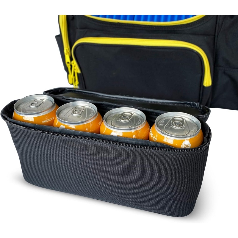 Durable bag for disc golf and beverages