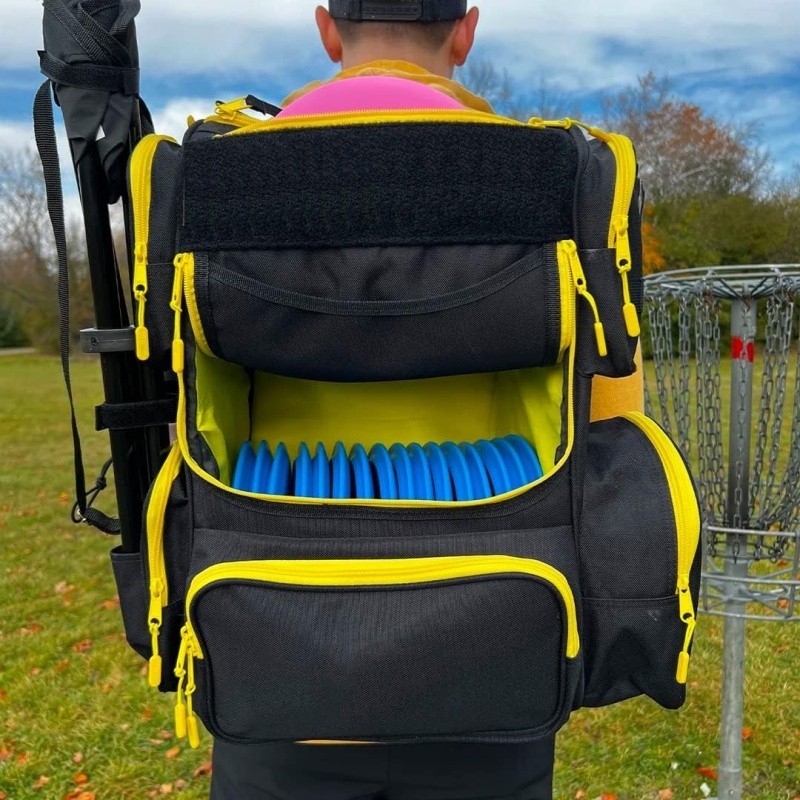 Custom Durable Disc Golf Bag With 24-Can Cooler
