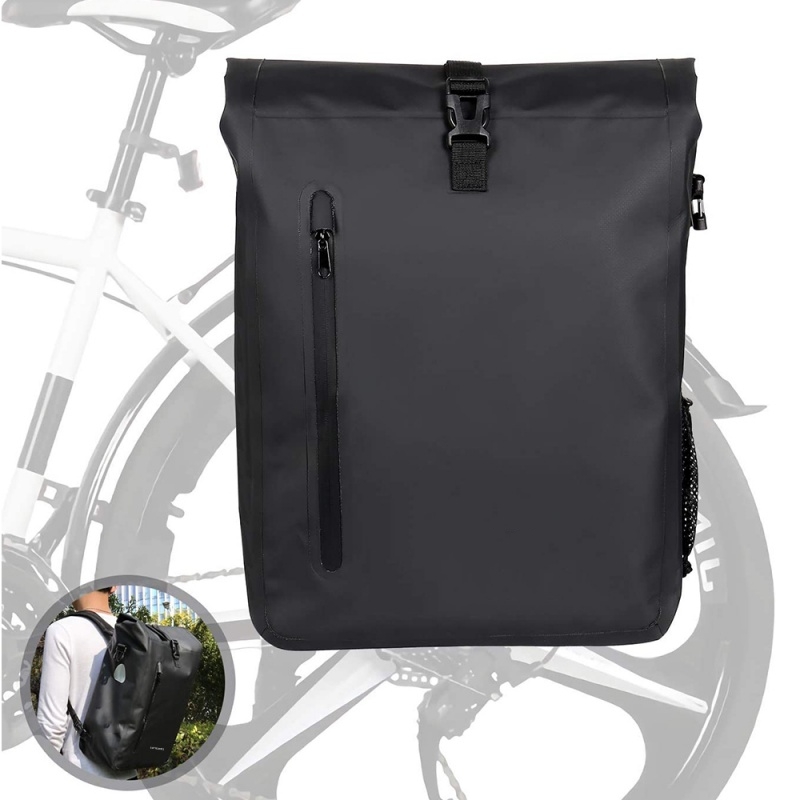 Waterproof PVC bicycle pannier bag