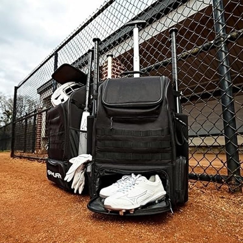 OEM Wholesale Anti-Theft Polyester Baseball Storage Backpack