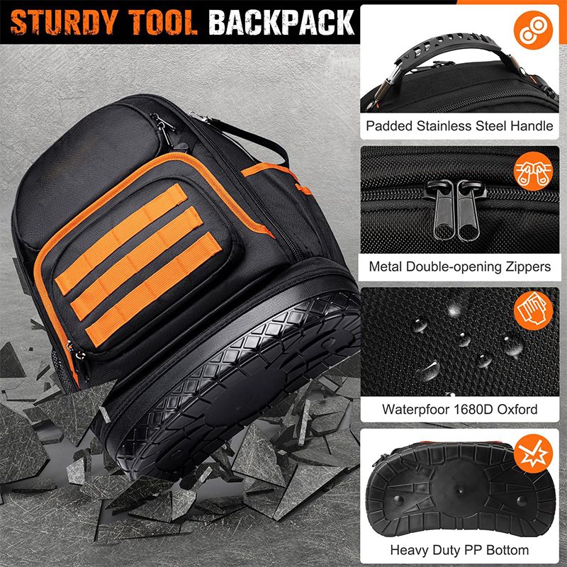 Large Capacity Electrician Backpack