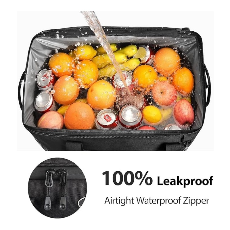 Collapsible portable cooler for travel