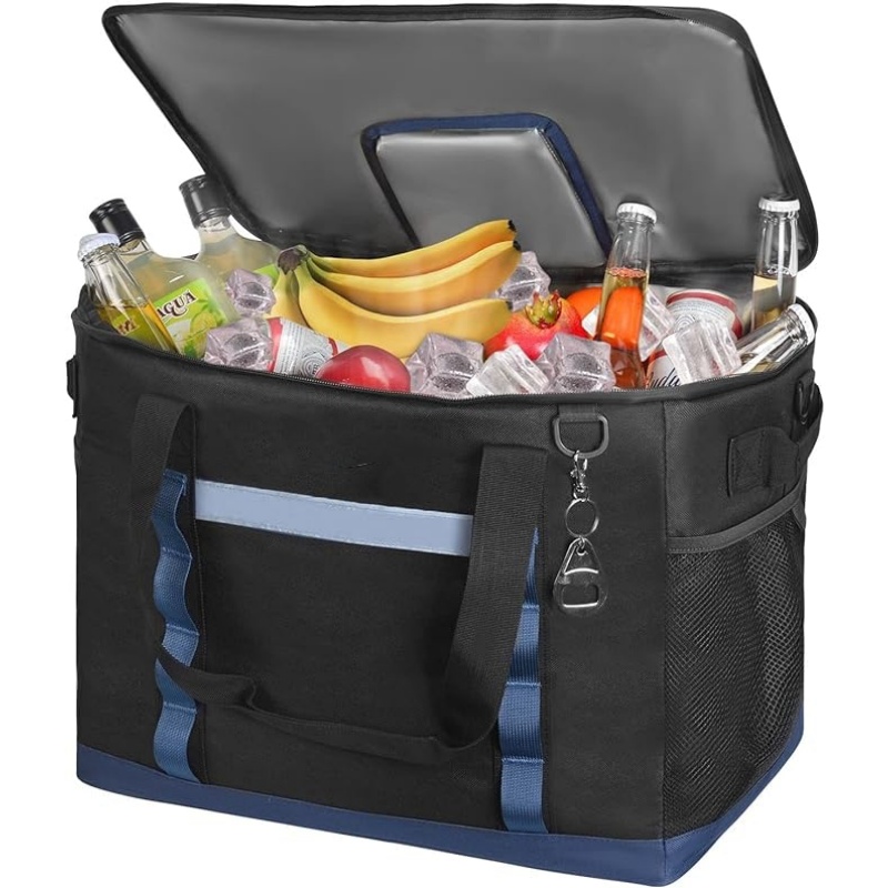 Foldable leakproof cooling container