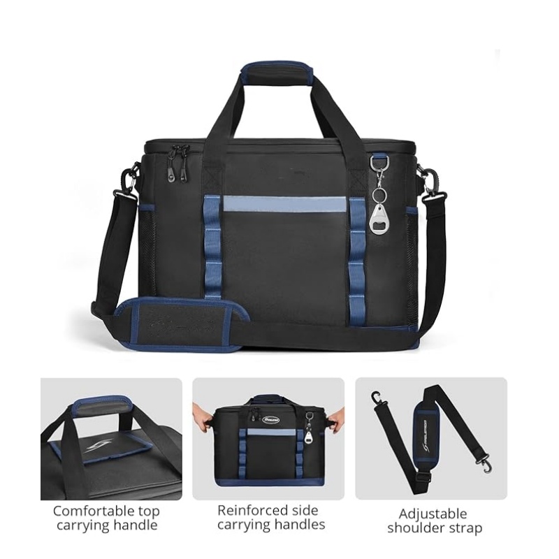 OEM Collapsible Insulated Leakproof Cooler Box for Travel