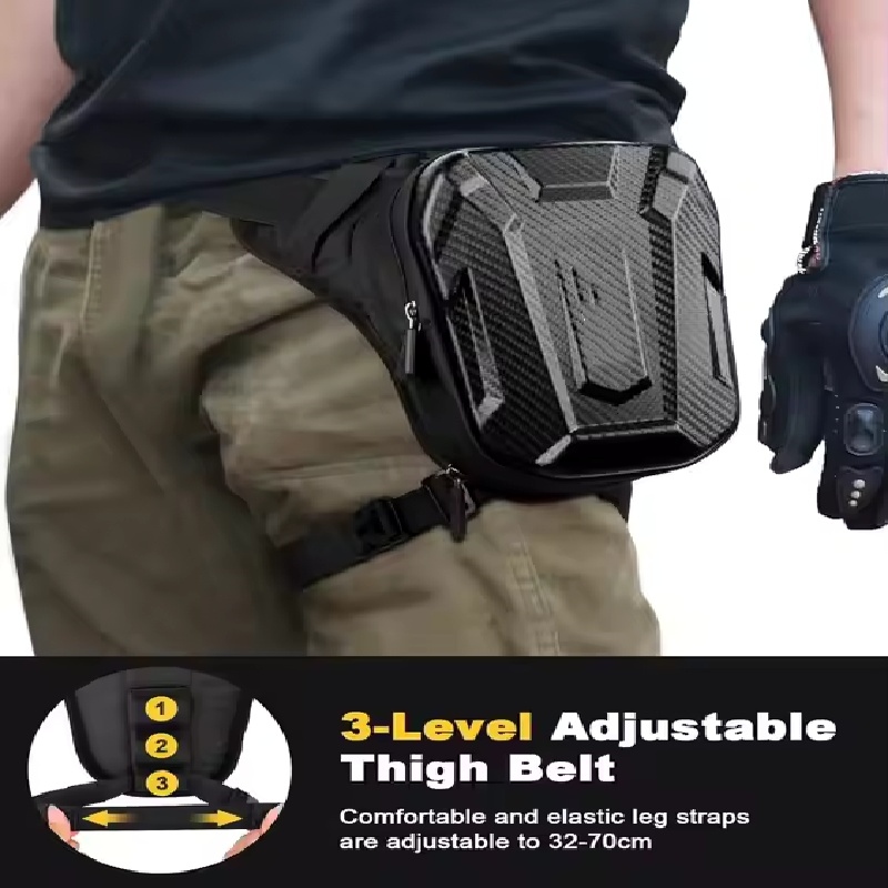 Custom  Outdoor Cycling Leg Bag Motorcycle Waist Bag 